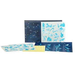 Mapa Celeste de calcomanías El jardín de Moulin · Moulin Roty