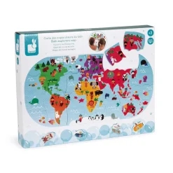 Mapa del Mundo de Baño