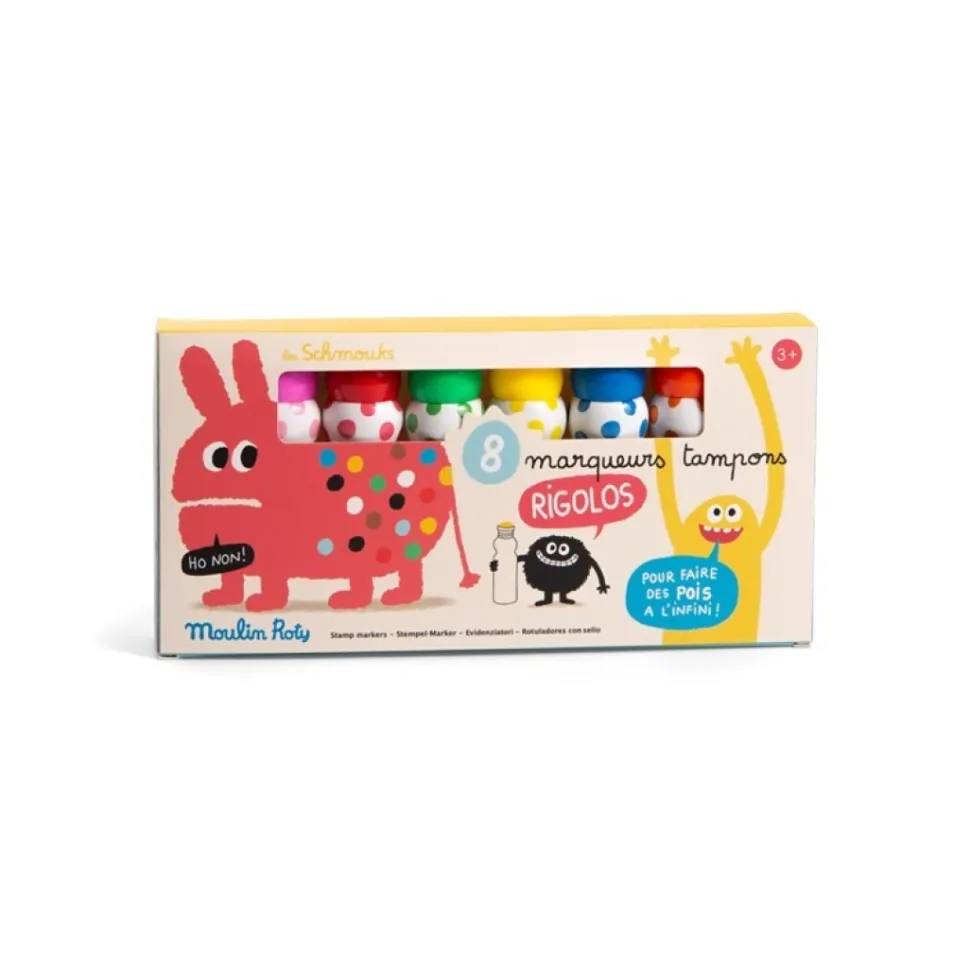 Marcadores de espuma (8 ud) · Moulin Roty