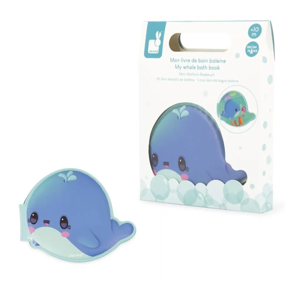 Mi Libro de Baño Ballenas · Janod