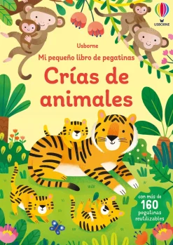 Mi pequeño libro de pegatinas · Crías de animales
