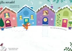 Mi pequeño libro de pegatinas brillantes · Bajo un manto de nieve