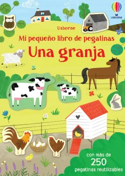Mi pequeño libro de pegatinas · Una granja