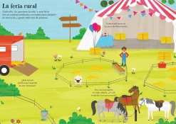 Mi pequeño libro de pegatinas · Una granja