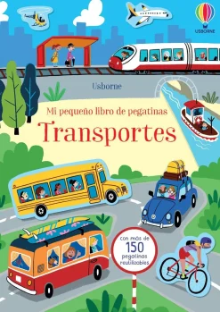 Mi pequeño libro de pegatinas · Transportes