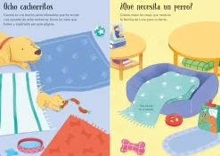 Mi pequeño libro de pegatinas · Perros y Cachorritos