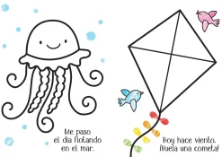 Mi pequeño libro para colorear · En la playa