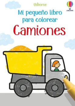 Mi pequeño libro para colorear · Camiones
