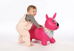 Mi perro saltarín rosa · Ludi