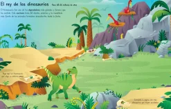 Mi primer libro de pegatinas · Tiranosaurios y otros dinosaurios gigantescos