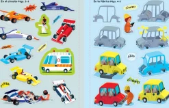 Mi primer libro de pegatinas · Los coches