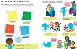 Mi primer libro de pegatinas · Las Emociones