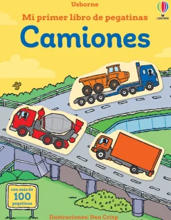 Mi primer libro de pegatinas · Camiones