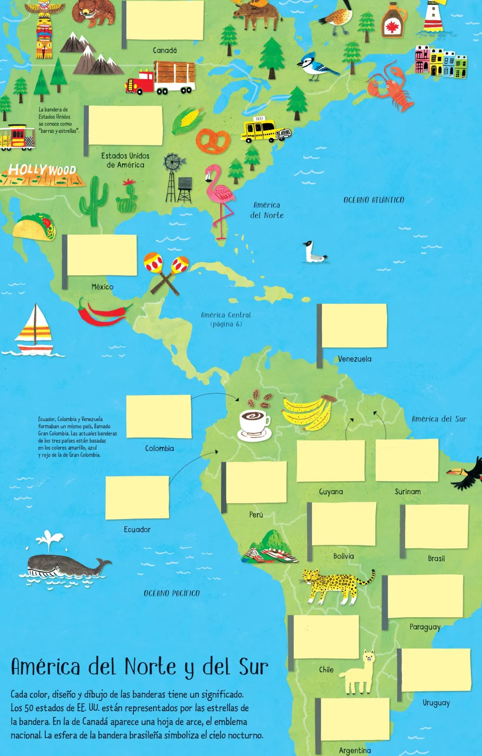 Mi primer libro de pegatinas · Banderas