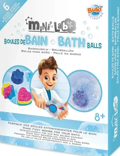 Mini Lab Bolas para Baño · Buki