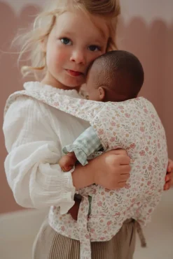 Mochila porteo muñecas Flores & Mariposas · Little Dutch