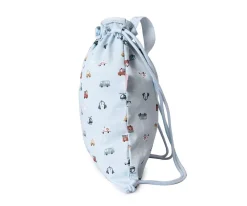 Mochila Saco Tela City Cars