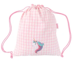 Mochila Saco Tela Unicornio