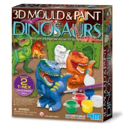 Moldea y Pinta Dinosaurios 3D · 4M