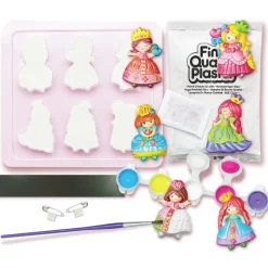 Moldea y Pinta Princesas brillantes · 4M