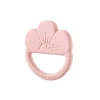 Mordedor silicona flor rosa · Little Dutch