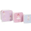 Pack 3 Cajas Almuerzo Ballet