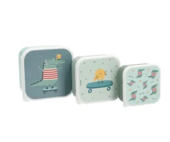 Pack 3 Cajas Almuerzo Croc