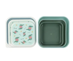 Pack 3 Cajas Almuerzo Croc