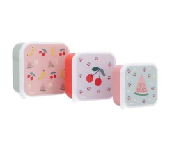 Pack 3 Cajas Almuerzo Fruits