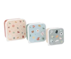 Pack 3 Cajas Almuerzo Geometric Nature