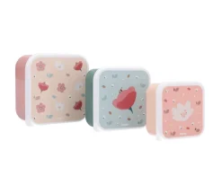 Pack 3 Cajas Almuerzo Little Garden