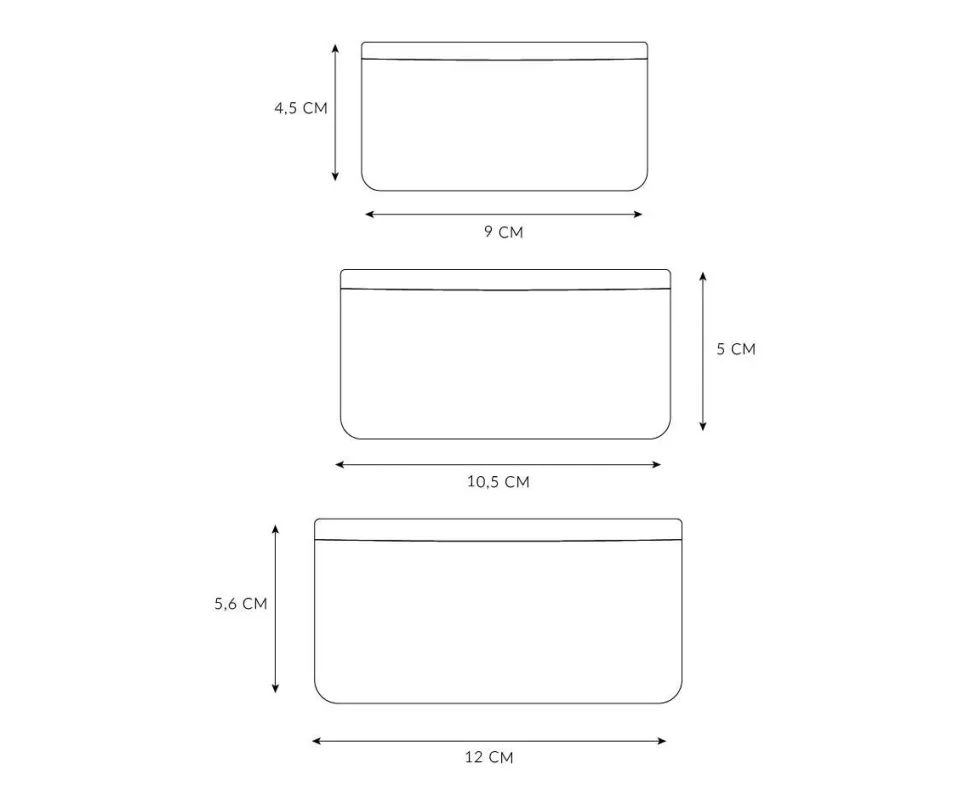 Pack 3 Cajas Almuerzo Little Red