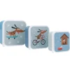 Pack 3 Cajas Almuerzo Skater Dogs