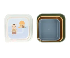 Pack 3 Cajas Almuerzo The Three Little Pigs