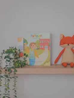 Pampam empieza el cole - Libro para colorear