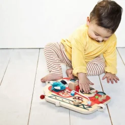 Panel de actividades camión de bomberos