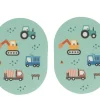 Parche termoadhesivo para ropa 2 uds Trucks