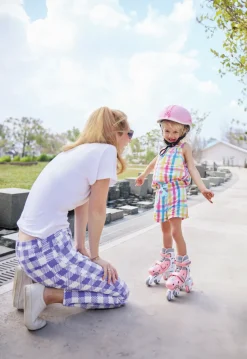 Patines en linea 2 Rosa pastel · Globber