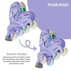 Patines Twista Lila · Yvolution