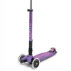 Patinete Maxi Deluxe Plegable Led · Lila