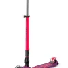 Patinete Maxi Deluxe Plegable Neón LED · Lila/Rosa