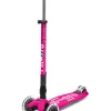 Patinete Maxi Deluxe Plegable LED · Rosa