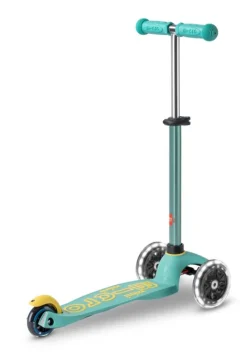 Patinete Mini Deluxe ECO LED · Menta