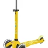 Patinete Mini Deluxe LED · Amarillo