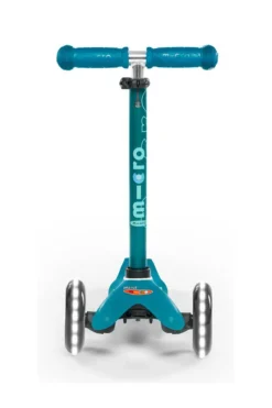 Patinete Mini Deluxe LED · Aqua