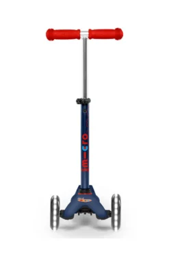 Patinete Mini Deluxe LED · Azul/Rojo