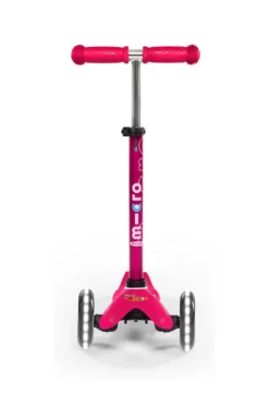 Patinete Mini Deluxe LED · Rosa