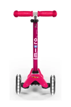 Patinete Mini Deluxe LED · Rosa