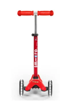 Patinete Mini Deluxe LED · Rojo