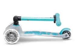 Patinete Mini Deluxe Plegable Orion LED · Azul